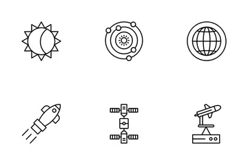 Technologie spatiale Pack d'Icônes