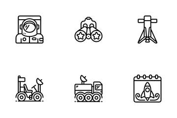 Technologie spatiale Pack d'Icônes