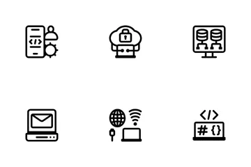 Technologie und Computer Icon Pack