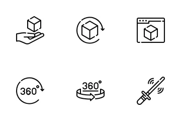 Technologie virtuelle Pack d'Icônes
