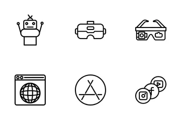Technologies And Devices Icon Pack