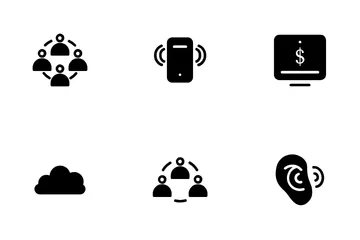 TECHNOLOGY AND COMMUNICATION Icon Pack