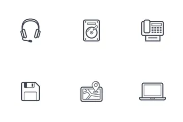 Technology And Communication Icon Pack