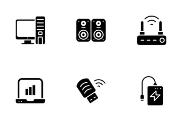 Technology And Multimedia Icon Pack
