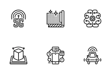 Technology Disruption Icon Pack