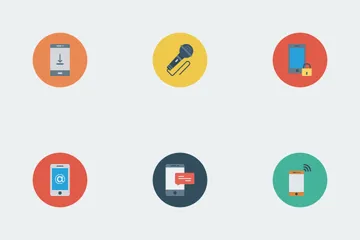 Technology Flat Icons Icon Pack