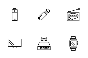 Technology & Multimedia Icon Pack