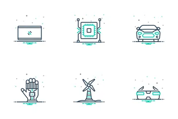 Technology Of Future 03 Icon Pack