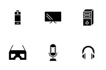 Tecknology & Multimedia Icon Pack