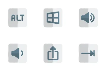 Teclado Paquete de Iconos