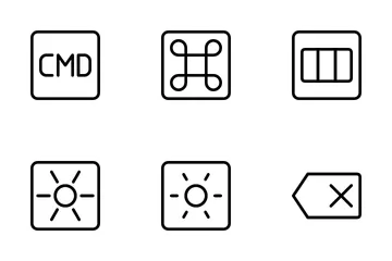 Teclado Paquete de Iconos