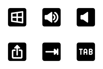 Teclado Paquete de Iconos