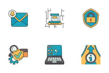 Tecnologia da Informação Pacote de Ícones