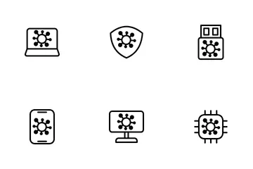 Tecnologia da Informação Pacote de Ícones