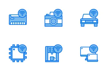 Tecnologia de conexão Pacote de Ícones