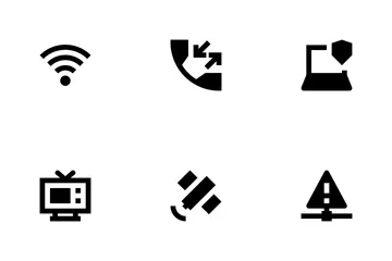 Tecnologia di rete Icon Pack