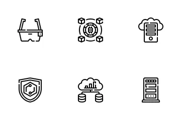 Tecnología digital Paquete de Iconos