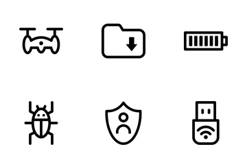 Tecnologia digitale Icon Pack