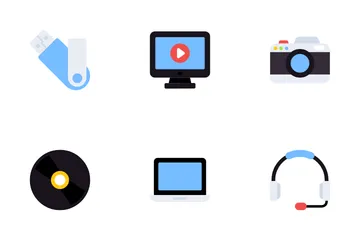 Tecnologia digitale Icon Pack