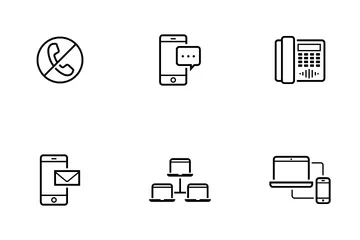 Tecnologia e Comunicação Pacote de Ícones