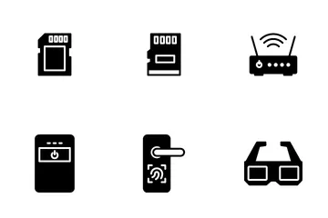 Tecnologia e dispositivo Pacote de Ícones