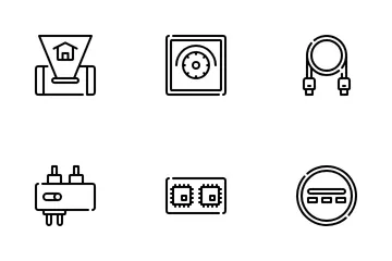 Tecnologia e dispositivos Pacote de Ícones