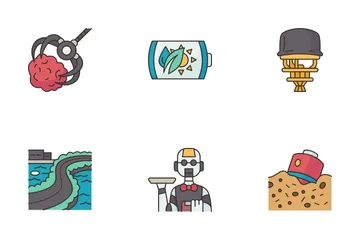 Tecnología del futuro Icon Pack