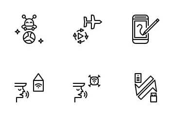 Tecnología del futuro Paquete de Iconos