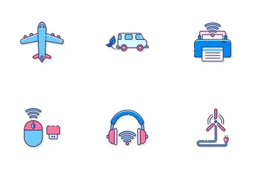 Tecnologia Inteligente Pacote de Ícones