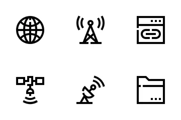 Tecnología de Internet Paquete de Iconos