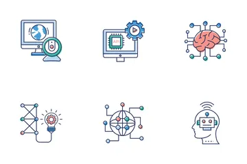 Tecnología moderna Paquete de Iconos