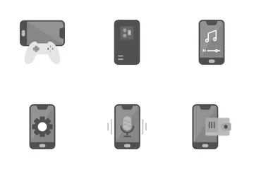 Tecnología móvil Paquete de Iconos