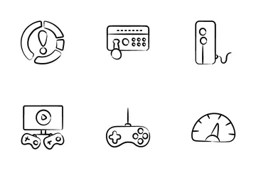 Tecnología web y de juegos Paquete de Iconos