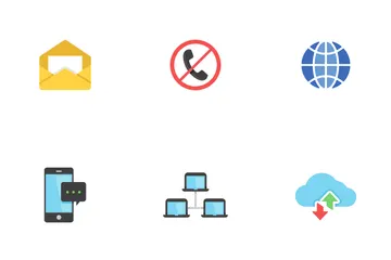 Tecnología y comunicación Paquete de Iconos