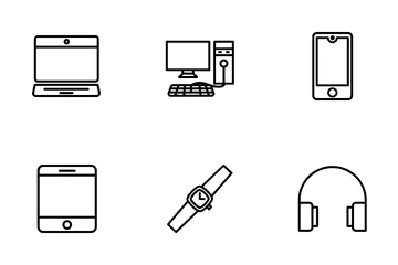 Tecnología y dispositivos Paquete de Iconos