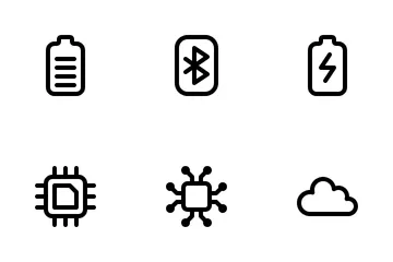 Tecnología y herramientas Paquete de Iconos