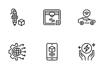 Tecnologias emergentes Pacote de Ícones