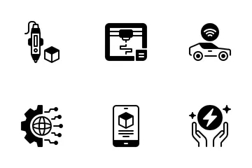 Tecnologias emergentes Pacote de Ícones