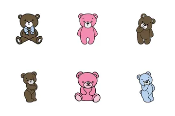 Teddy Bear Icon Pack