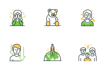 Teen Problems Icon Pack