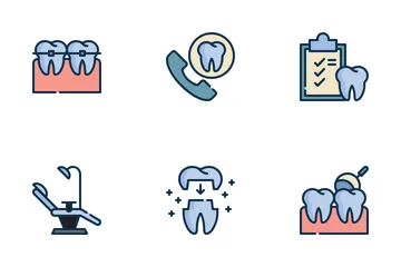 Teeth Dental Dentistry Icon Pack