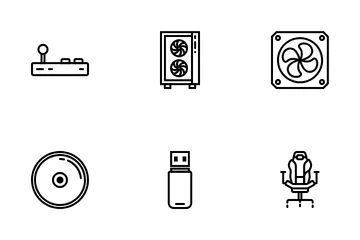 Teil Computersymbol Symbolpack