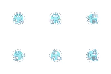 통신 아이콘 팩