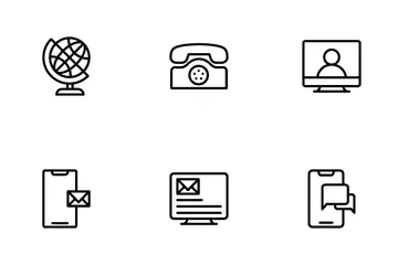 Telecommunication Icon Pack