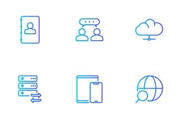 Telecommuting Icon Pack