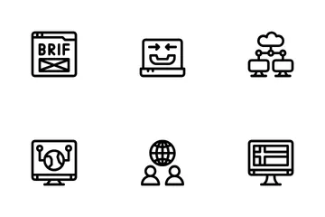 Telecommuting Icon Pack