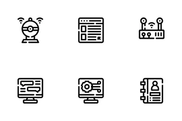 Telecommuting Icon Pack