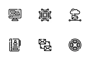 Telecommuting Icon Pack