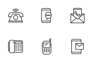 Telefone Pacote de Ícones