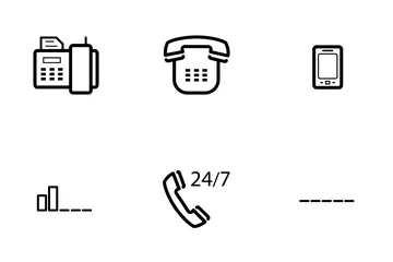 Telefone Pacote de Ícones